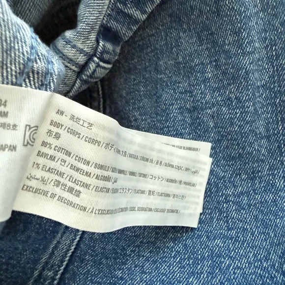 Abercrombie & Fitch Blue Denim Dress - Picture 8 of 8